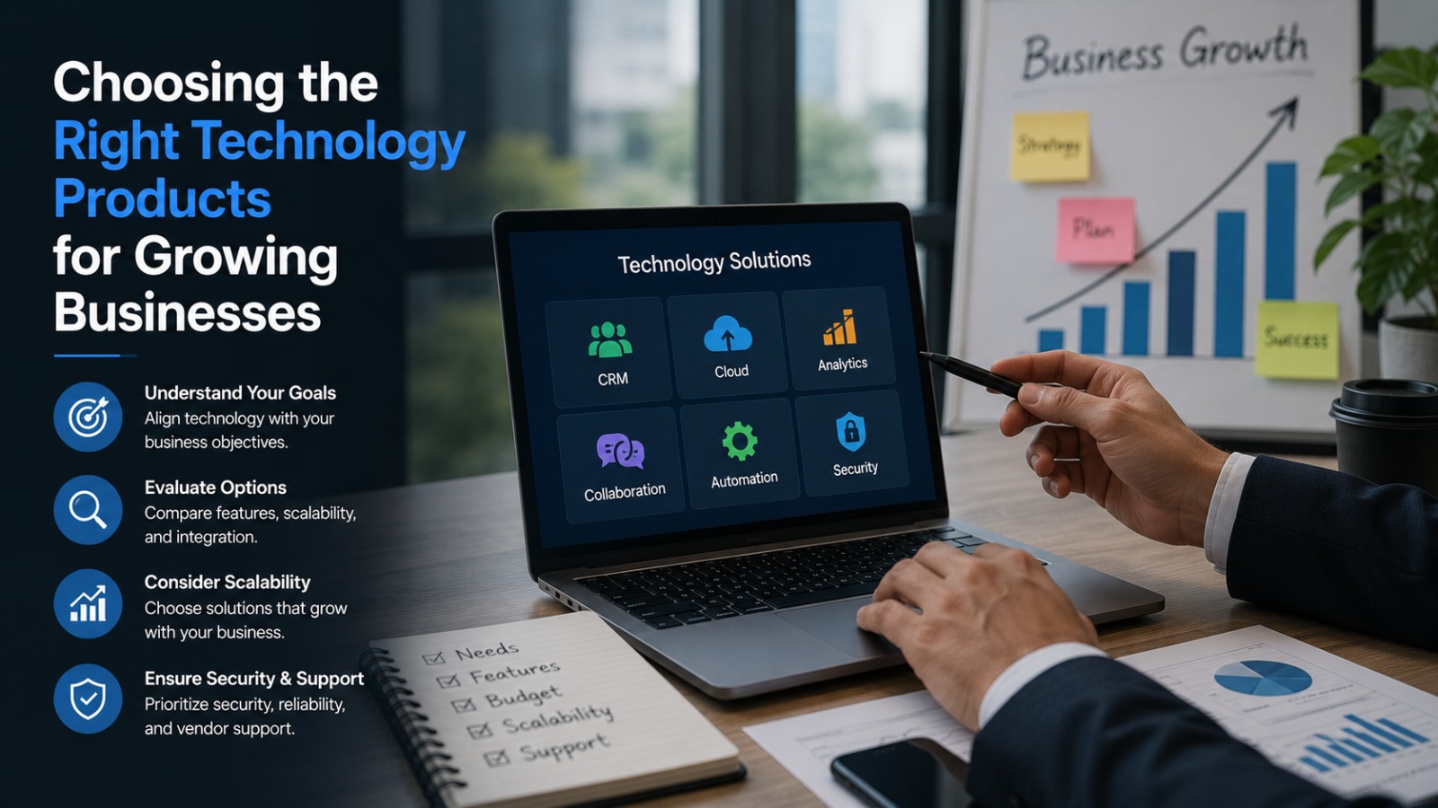 Choosing the Right Technology Products for Growing Businesses