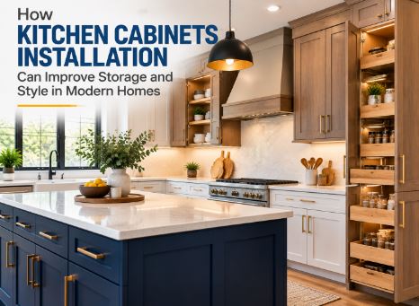 How Kitchen Cabinets Installation Can Improve Storage and Style in Modern Homes