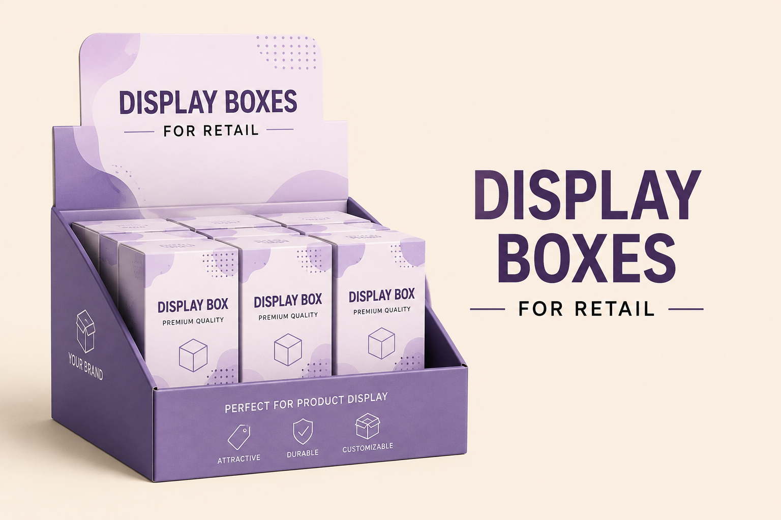 Display Boxes for Retail: Boost Sales with Custom Packaging