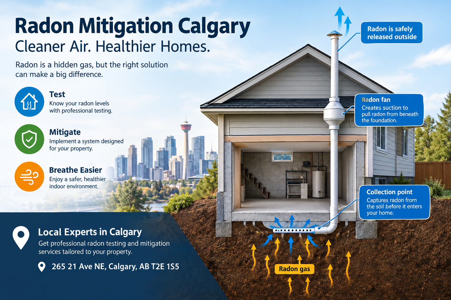 Radon Mitigation Calgary: Complete Guide to Radon Remediation & Services