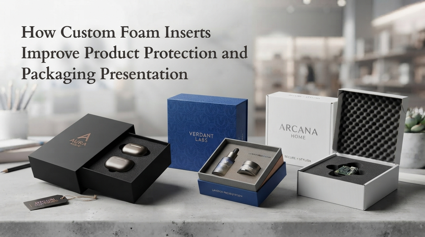 How Custom Foam Inserts Improve Product Protection and Packaging Presentation
